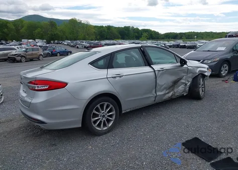 2017 Ford Fusion Se из США, поврежденный, VIN 3FA6P0HD8HR126511